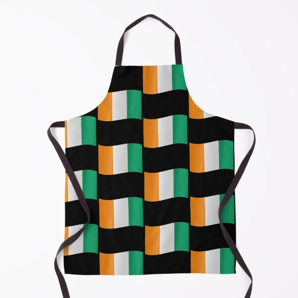 Item preview, Ivorian Waving Flag Ivory Coast Pride Design designed and sold by YAZ.
