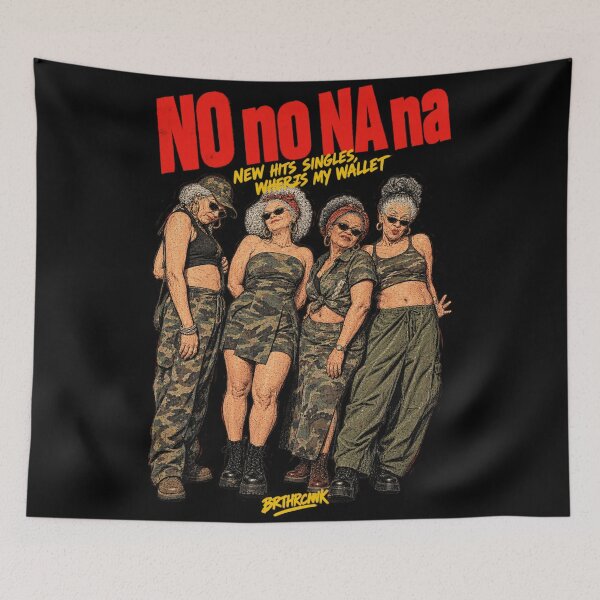 Item preview, No No Na Na Where Is My Wallet - Funny Grandma Girl Band designed and sold by BRTHRCNK01.