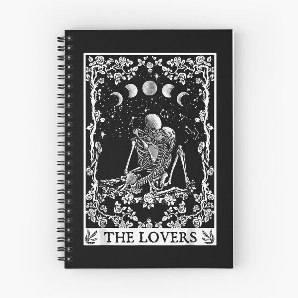 Item preview, Gardener Tarot Celestial Skeleton The Lovers Tarot Card Moon designed and sold by sonlehuyak.