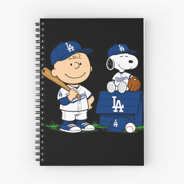 Item preview, Charlie Brown & Snoopy in Dodgers Gear designed and sold by Sketchquad.