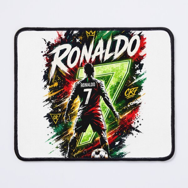 Item preview, Dynamic Soccer Player Illustration Inspired by Ronaldo's Iconic Style designed and sold by Film Tees Official.
