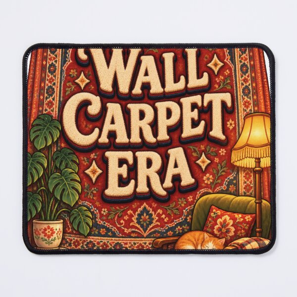 Item preview, Wall Carpet Era Nostalgic Balkan Household Humor designed and sold by OfficialBalkan.