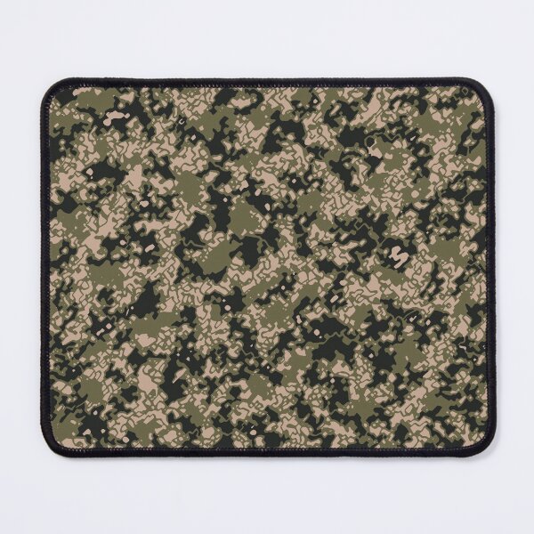 Item preview, Military Camouflage Artistic Sponge Patterns in Green, Beige and Black designed and sold by ShopieHome.