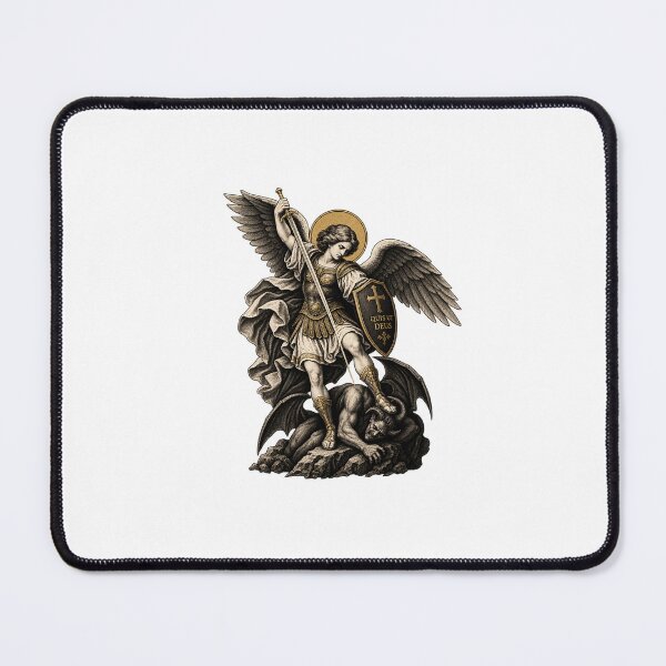 Item preview, Saint Michael the Archangel | Saint Michael the Archangel — Quis Ut Deus? designed and sold by unetesierecato.