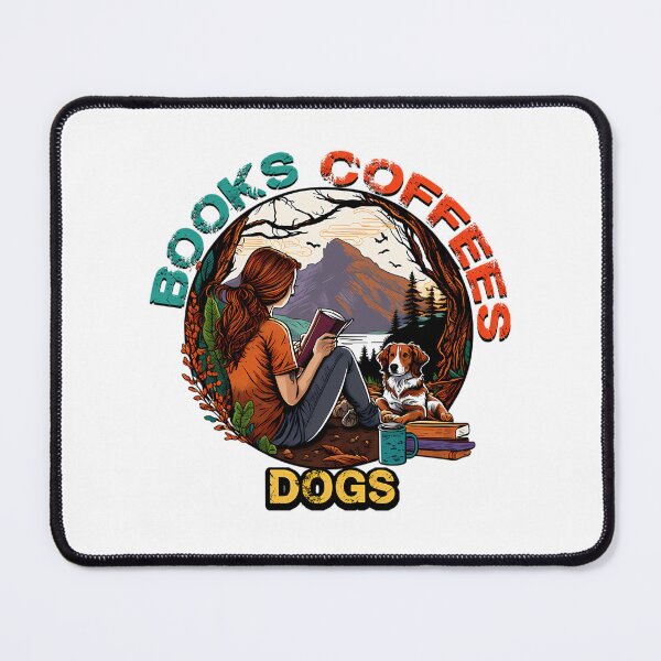 Item preview, Books And Dogs And Coffee And Social Justice A Classic T-Shirt For Lovers designed and sold by blowerkatherine.