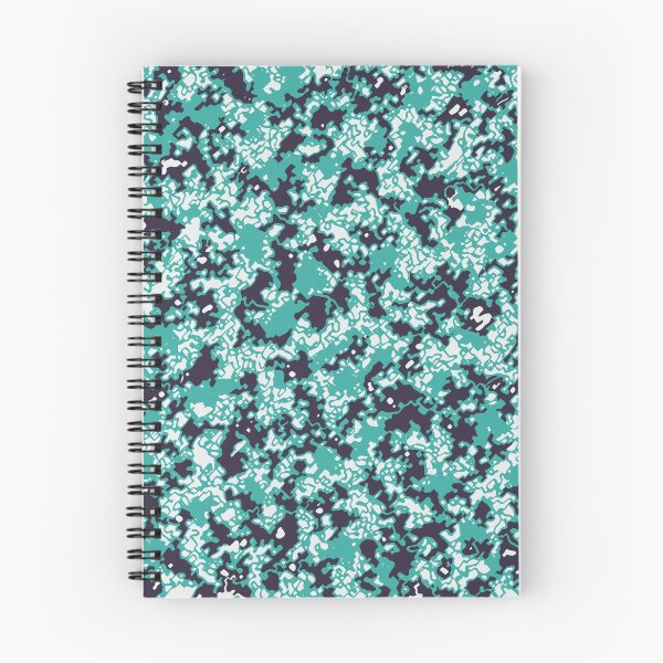 Item preview, Mint Green Camouflage Artistic Sponge Patterns in Mint Green Shades designed and sold by ShopieHome.