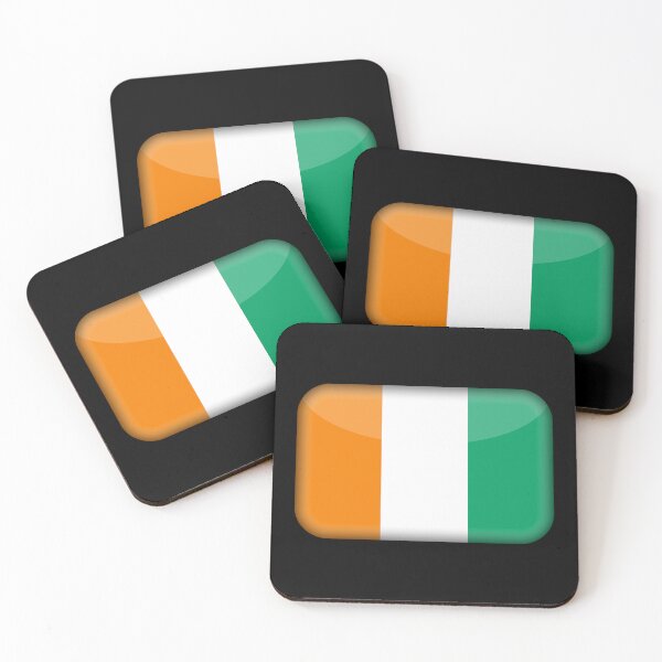 Item preview, Ivorian 3D Flag Ivory Coast Pride Design designed and sold by YAZ.