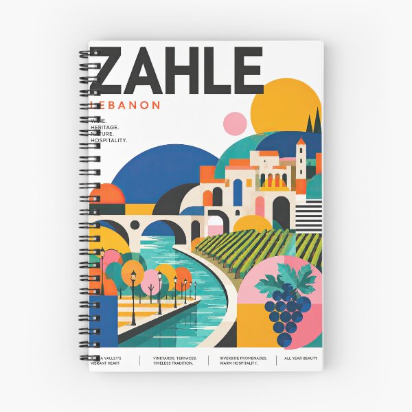 Item preview, Colorful illustrated landscape poster depicting vineyards, Medit designed and sold by ckybe.
