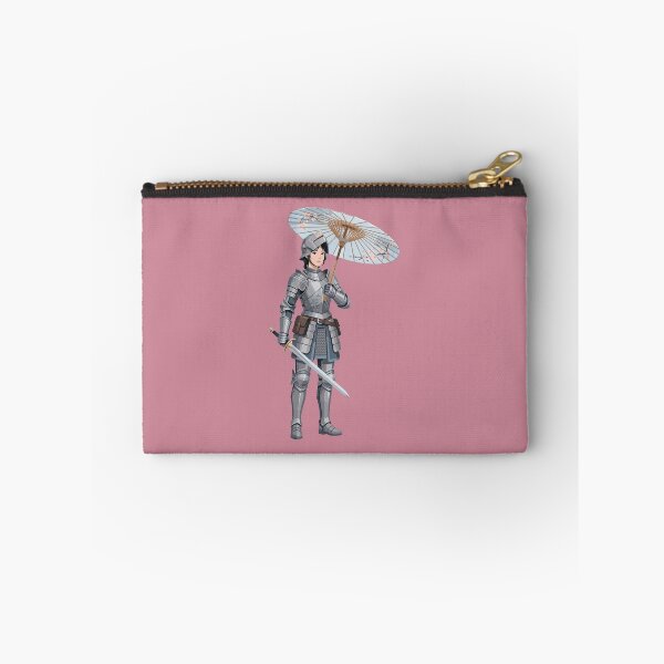 Item preview, Female Knight Cherry Blossom Parasol Fantasy Warrior designed and sold by KungPowUnicorn.