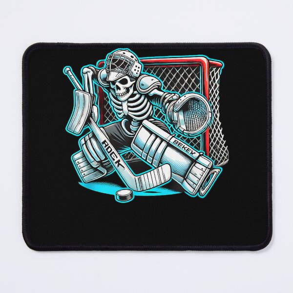 Item preview, Halloween Skeleton Goalie Hockey designed and sold by ALICIAxGONZALEZ.