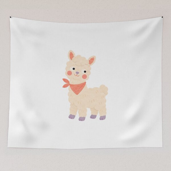Item preview, Alpaca in a Soft Neckerchief designed and sold by The-Art-of-D.
