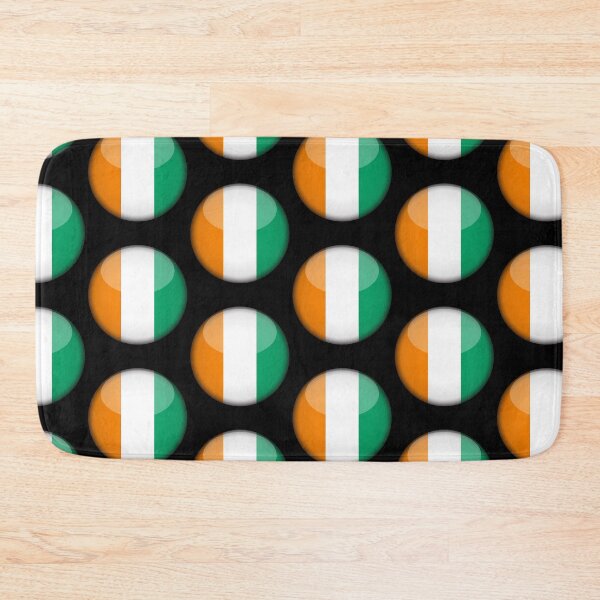 Item preview, Ivorian 3D Round Flag Ivory Coast Pride Design designed and sold by YAZ.