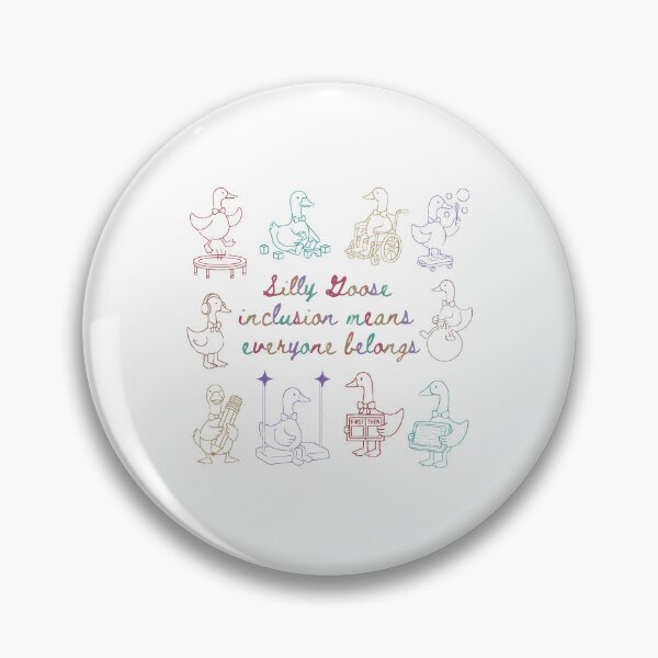 Item preview, Silly Goose Inclusion Means Everyone Belongs designed and sold by caruku666.