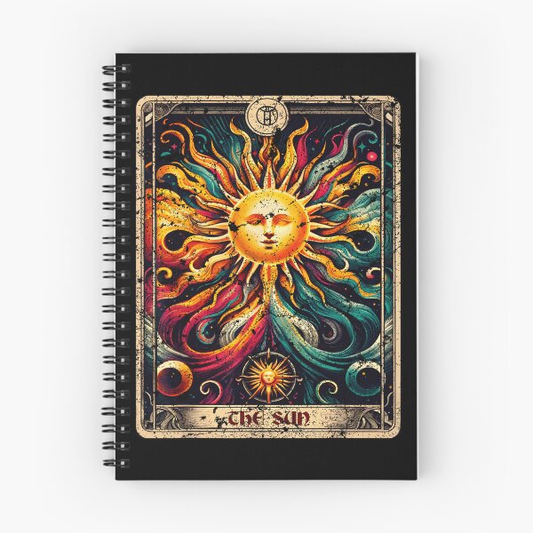 Item preview, Gardener Tarot Distressed Grunge Worn Out The Sun Tarot Card designed and sold by sonlehuyak.