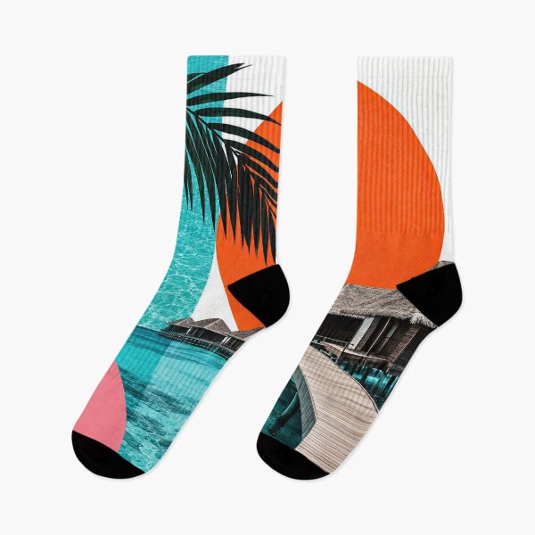 Item preview, Editorial-style Maldives travel poster featuring turquoise lagoo designed and sold by ckybe.