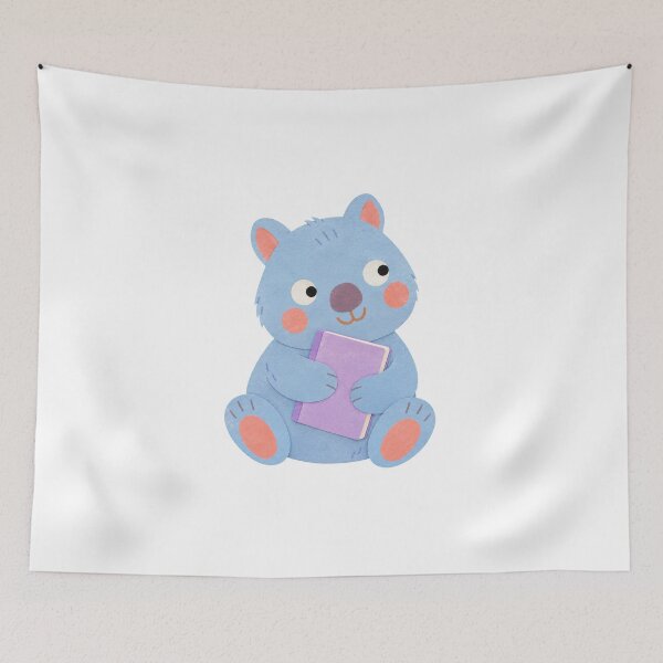Item preview, Wombat with a Quiet Notebook designed and sold by The-Art-of-D.