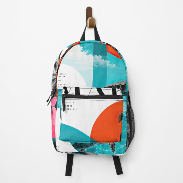 Item preview, Maldives travel poster featuring overwater bungalows, turquoise designed and sold by ckybe.