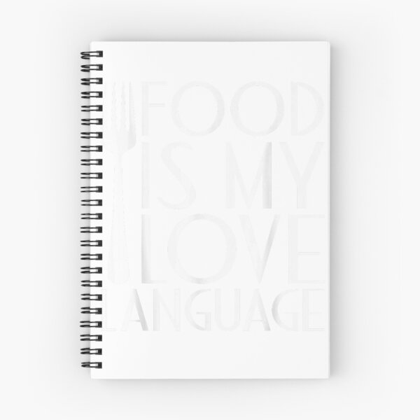 Item preview, Food Is My Love Language Foodie Chef Food Lover Blogger Cook T-Shirt designed and sold by Othinus.