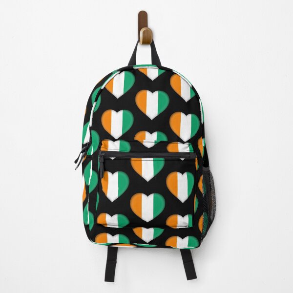 Item preview, Ivorian 3D Flag Heart Ivory Coast Love Design designed and sold by YAZ.
