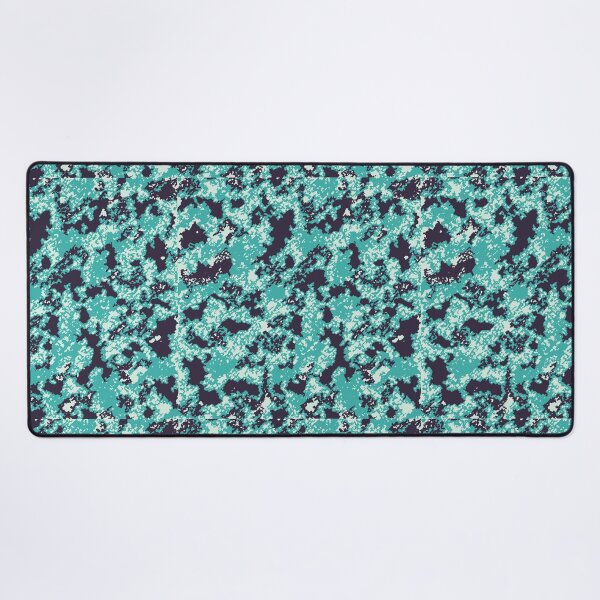 Item preview, Mint Green Camouflage Poster Edges Patterns in Mint Green Shades designed and sold by ShopieHome.