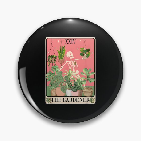 Item preview, Gardener Tarot Fun Tarot Card The Gardener Skeleton With designed and sold by sonlehuyak.