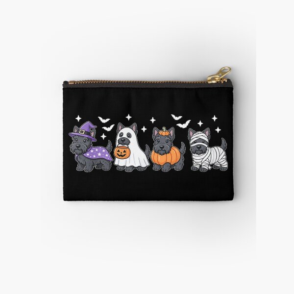 Item preview, Scottish Terrier Halloween Cute Dog Witch Ghost Pumpkin  designed and sold by HarinDonreka.
