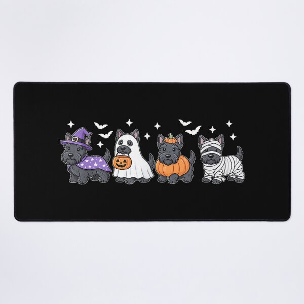 Item preview, Scottish Terrier Halloween Cute Dog Witch Ghost Pumpkin  designed and sold by HarinDonreka.