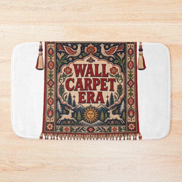 Item preview, Wall Carpet Era Woodcut Balkan Household Humor designed and sold by OfficialBalkan.