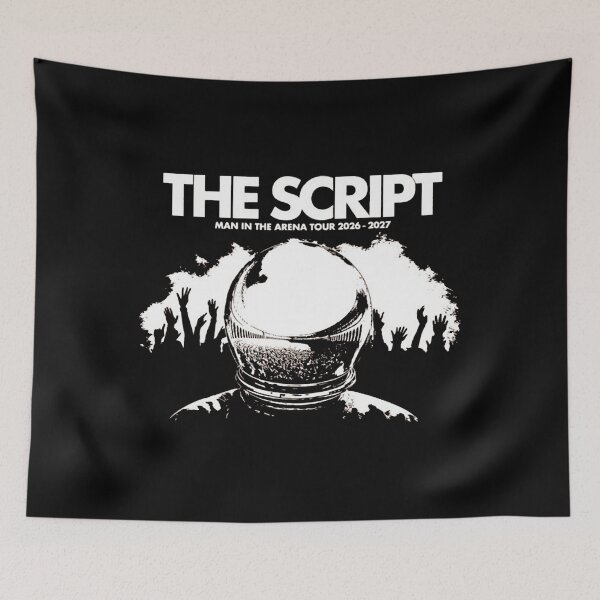 Item preview, The Script Man in the Arena Tour 2026 designed and sold by BauhausVertical.