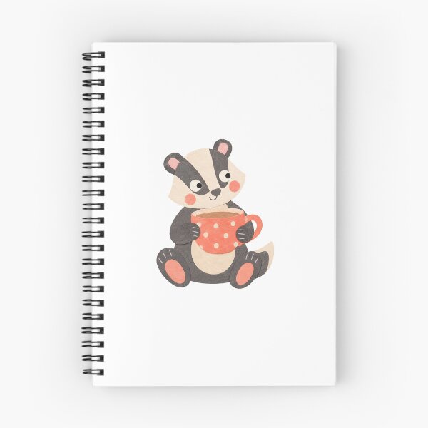 Item preview, Badger with a Warm Teacup designed and sold by The-Art-of-D.