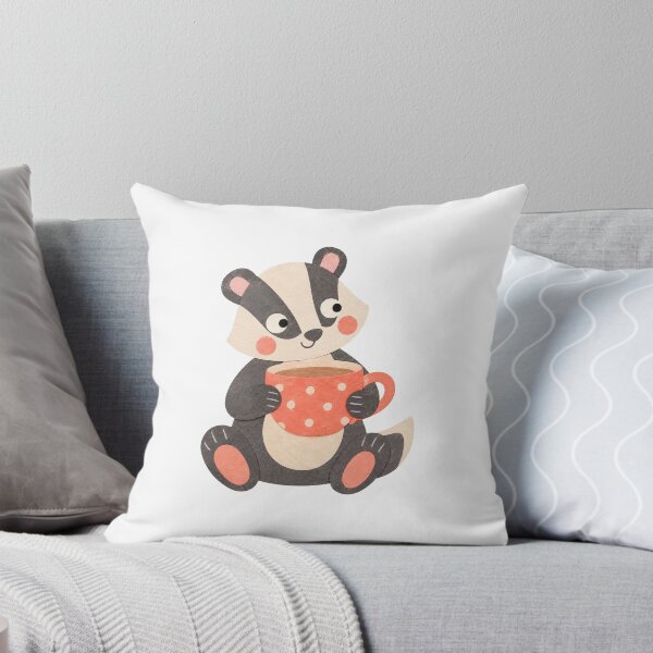 Item preview, Badger with a Warm Teacup designed and sold by The-Art-of-D.