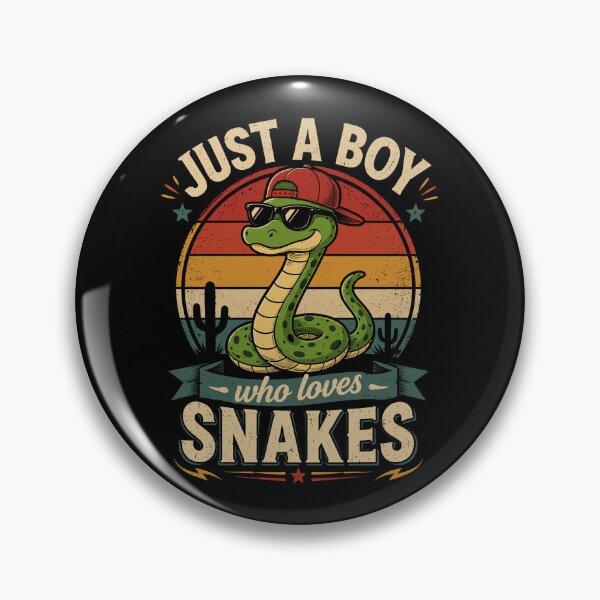 Item preview, Just A Boy Who Loves Snakes Funny Snake Lover designed and sold by gordonbwyashop.