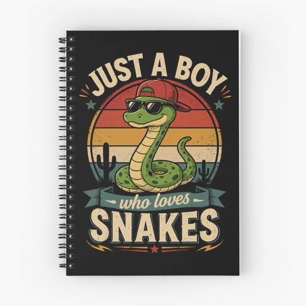 Item preview, Just A Boy Who Loves Snakes Funny Snake Lover designed and sold by gordonbwyashop.