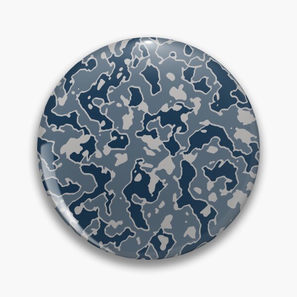 Item preview, Winter Camouflage Palette Knife Patterns in Blue Shades designed and sold by ShopieHome.