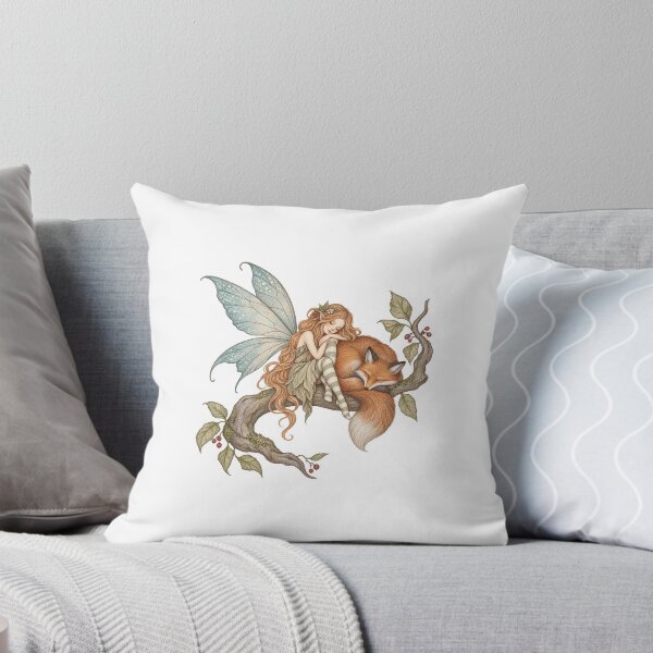 Item preview, Forest fairy in a dream on the fox designed and sold by LongIslandDesgn.