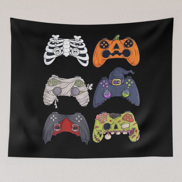 Item preview, Halloween Skeleton Zombie Gaming Controllers Mummy Boys Kids designed and sold by ALICIAxGONZALEZ.