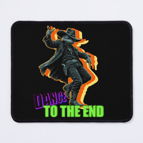 Item preview, Dance To The End Funny Cowboy Toad Glitch Art designed and sold by Edwere.