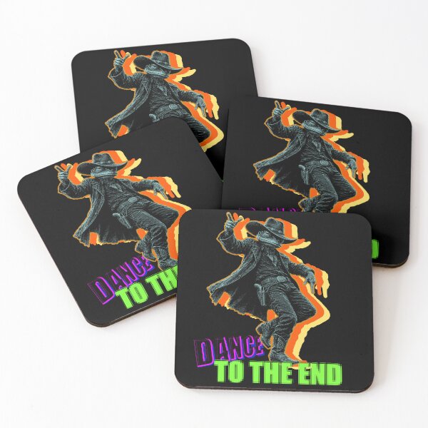 Item preview, Dance To The End Funny Cowboy Toad Glitch Art designed and sold by Edwere.