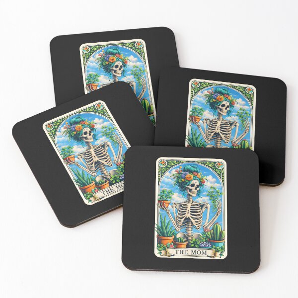 Item preview, Gardener Tarot Mom Mama Plant Lovers Skeleton Tarot Card designed and sold by sonlehuyak.