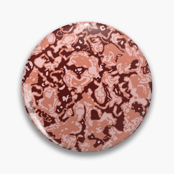 Item preview, Lush Lava Camouflage Artistic Cutout Patterns in Red and Orange Shades designed and sold by ShopieHome.
