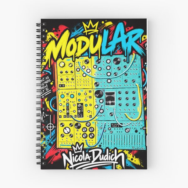 Item preview, Modular – Colorful Modular Synthesizer Graffiti Art designed and sold by NicolaDudich.
