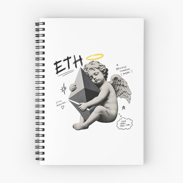 Item preview, ETH Still Hodling Angel Cherub Ethereum Classical Art designed and sold by zzz888.