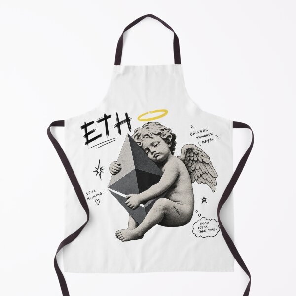 Item preview, ETH Still Hodling Angel Cherub Ethereum Classical Art designed and sold by zzz888.