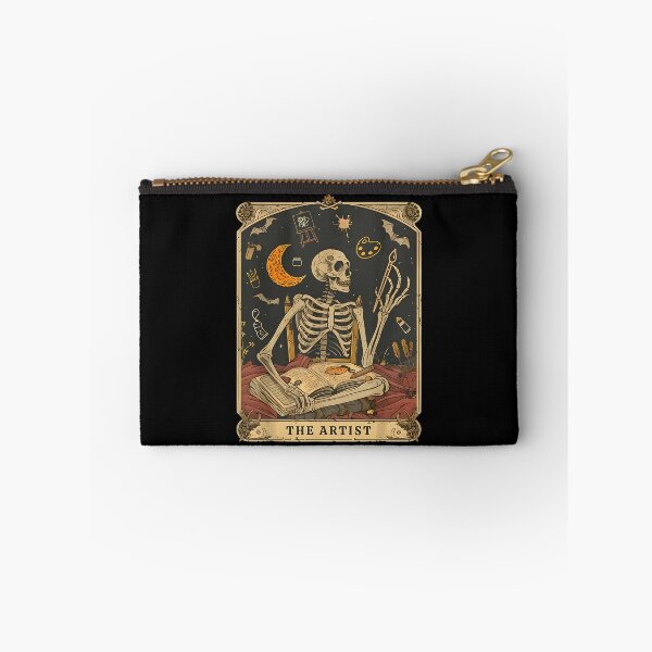Item preview, Gardener Tarot Skeleton The Artist Tarot Card Halloween Art designed and sold by sonlehuyak.