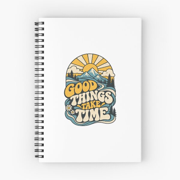 Item preview, Good Things Take Time Retro designed and sold by LongIslandDesgn.