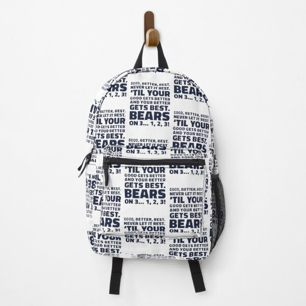 Item preview, Chicago Bears Inspired Good Better Best Football Fan Design designed and sold by Astro Cats Social Club.