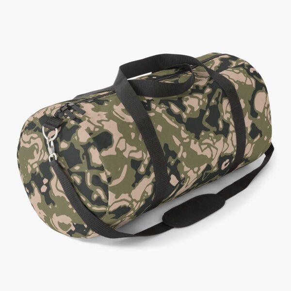 Item preview, Military Camouflage Artistic Cutout Patterns in Green, Beige and Black designed and sold by ShopieHome.