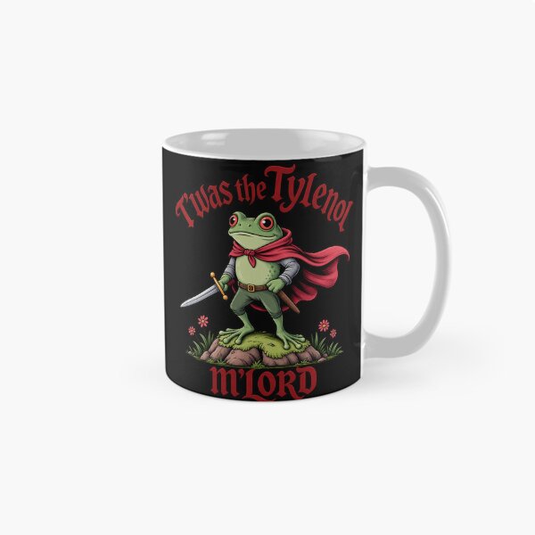Item preview, Heroic Frog Knight_ T’was the Tylenol m’LORD designed and sold by unicorns-art.