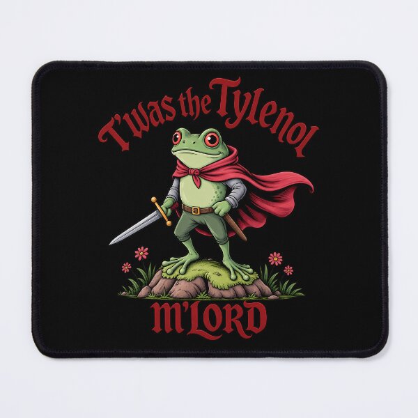 Item preview, Heroic Frog Knight_ T’was the Tylenol m’LORD designed and sold by unicorns-art.