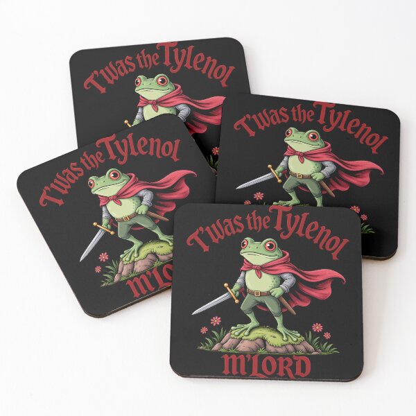 Item preview, Heroic Frog Knight_ T’was the Tylenol m’LORD designed and sold by unicorns-art.